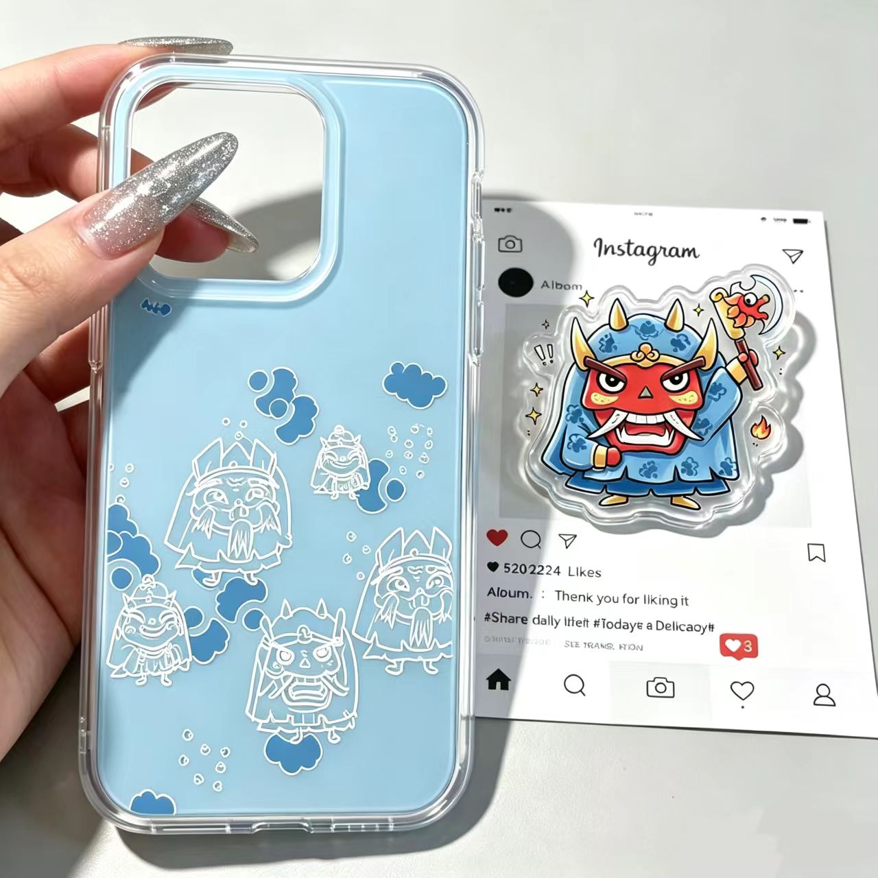 钟馗手机壳