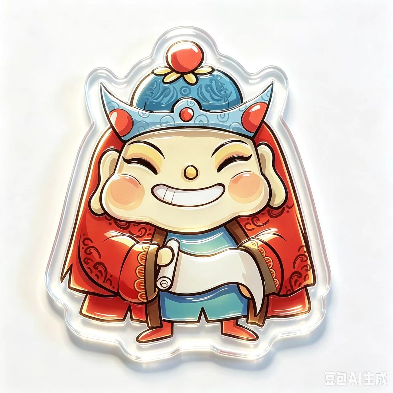 傩戏胸针